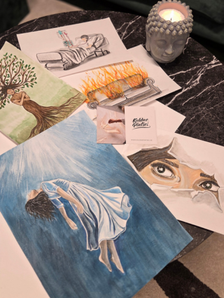 kulden pintsel illustratsioonid